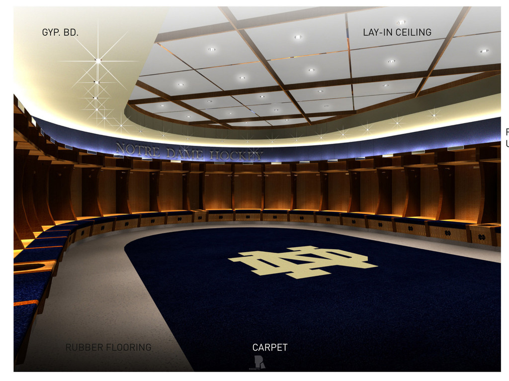 Compton Family Ice Arena Architectural Renderings - Ice Level