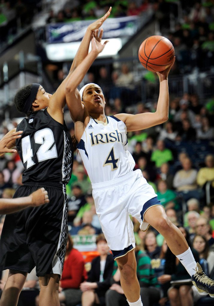 No. 2 Notre Dame Races By Providence, 89-44 (AP)