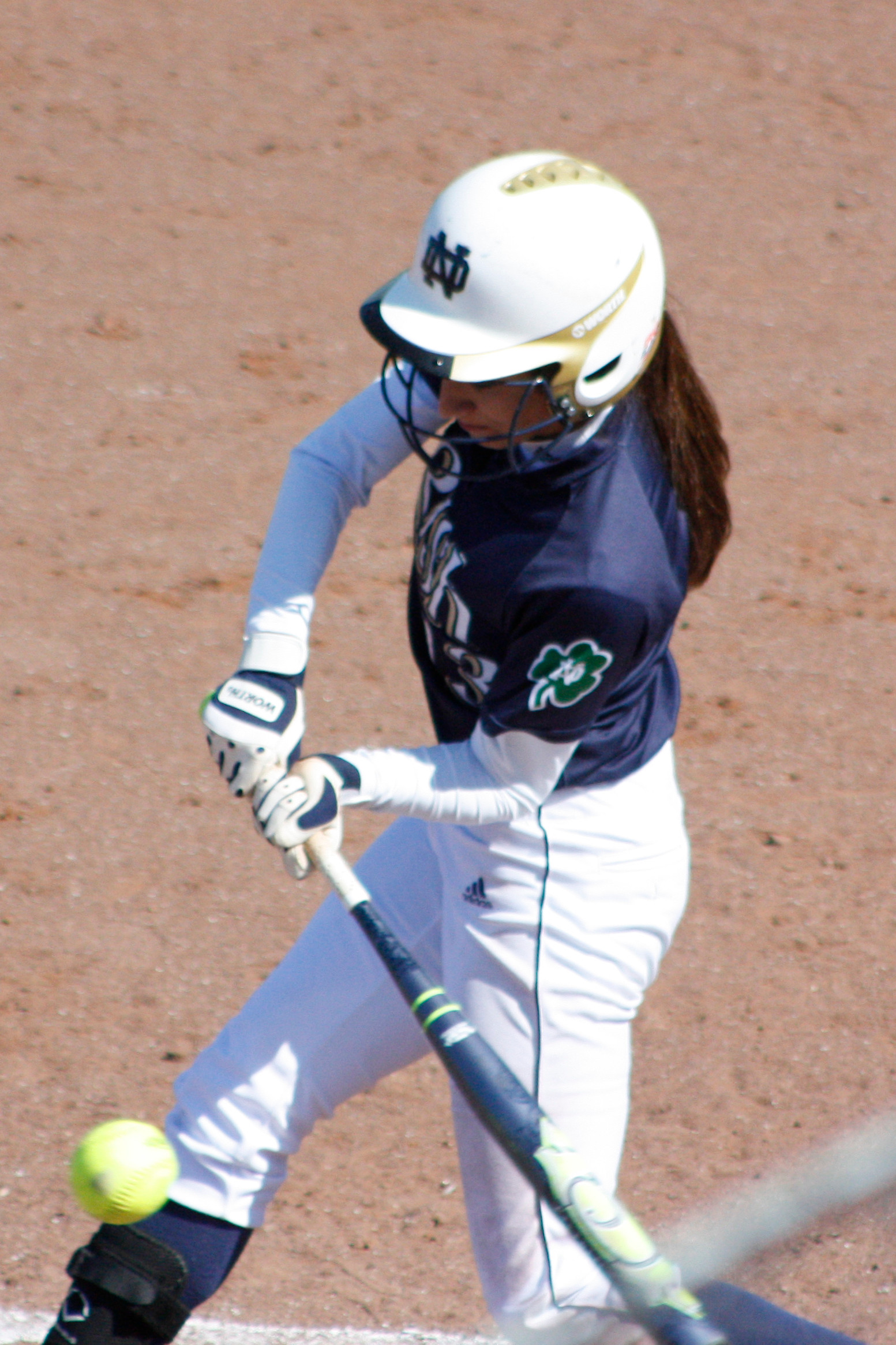 No. 18 Notre Dame Hangs On For Opening Round Win Alexa Maldonado