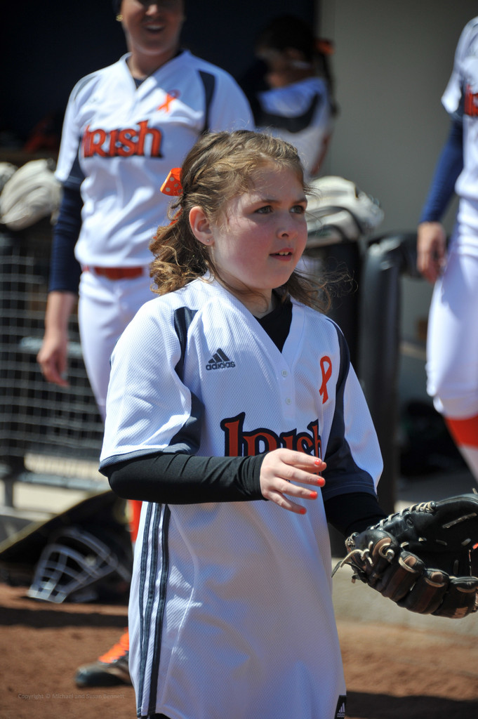 2014 Notre Dame Strikeout Cancer Doubleheader