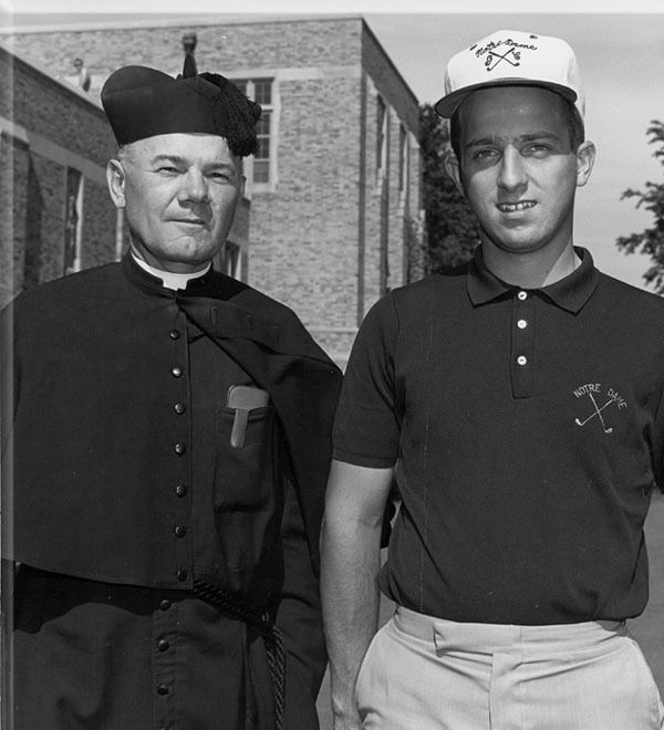 Rev. Clarence Durbin, C.S.C., who served as the Notre Dame men's golf coach from 1961-62 to 1972-73, passed away Wednesday at the age of 94.