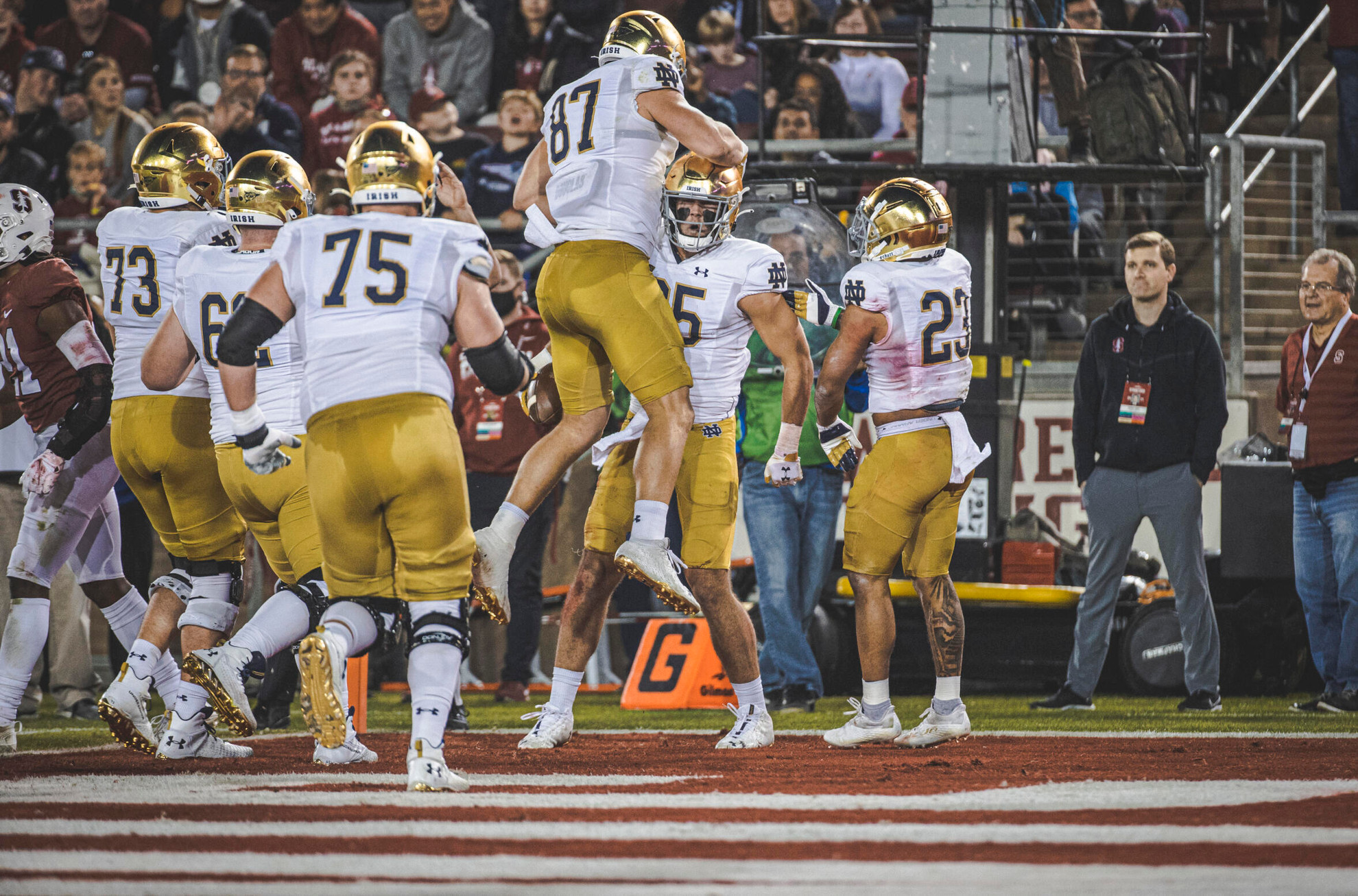 #5/5/6 Irish Rout Stanford 45-14 To Close Regular Season #5/5/6 Irish Rout Stanford 45-14 To Close Regular Season