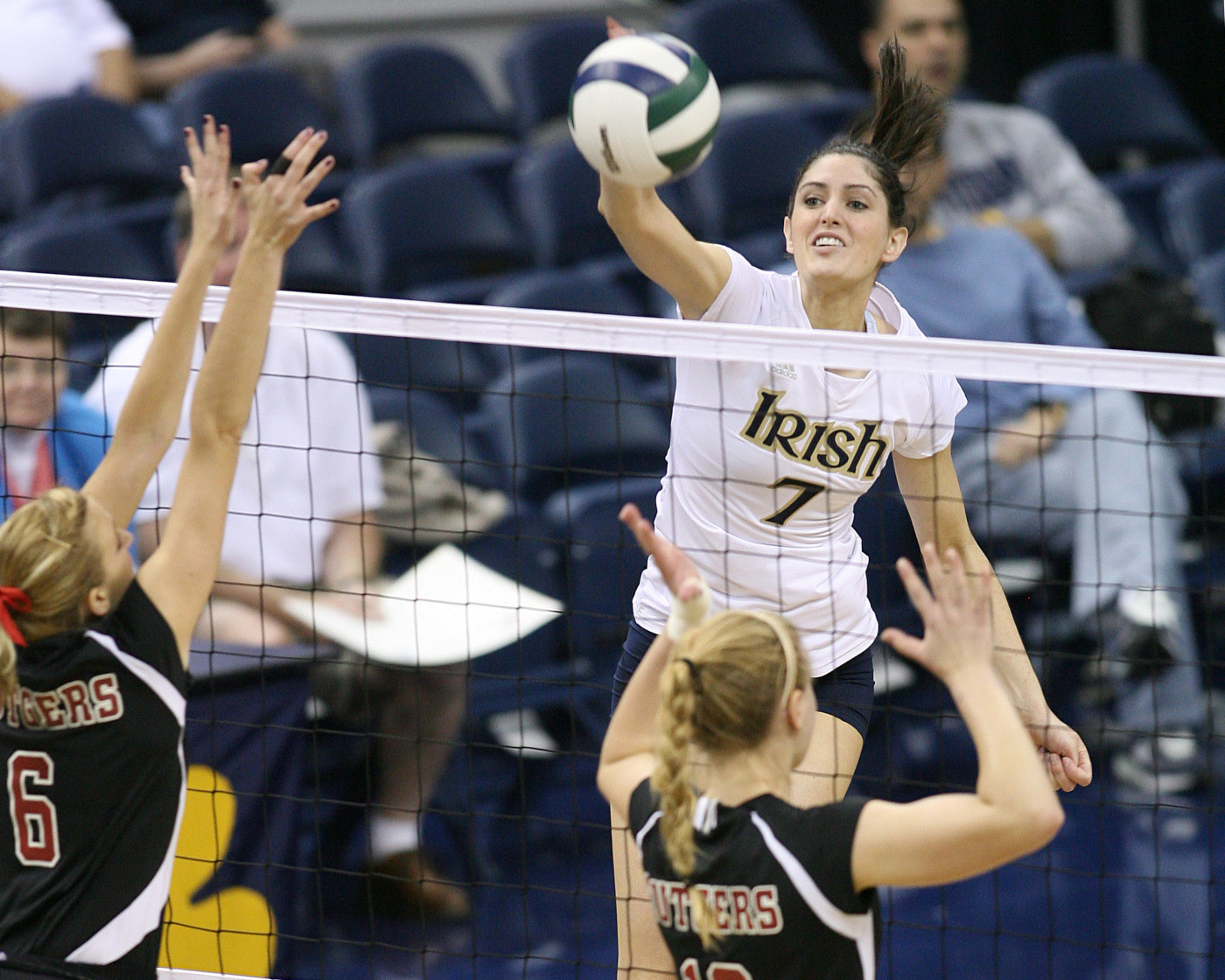 Final Regular-Season Road Trip In Store For Notre Dame Volleyball Junior Kellie Sciacca has been one of the of the most efficient hitters in the BIG EAST Conference this season.