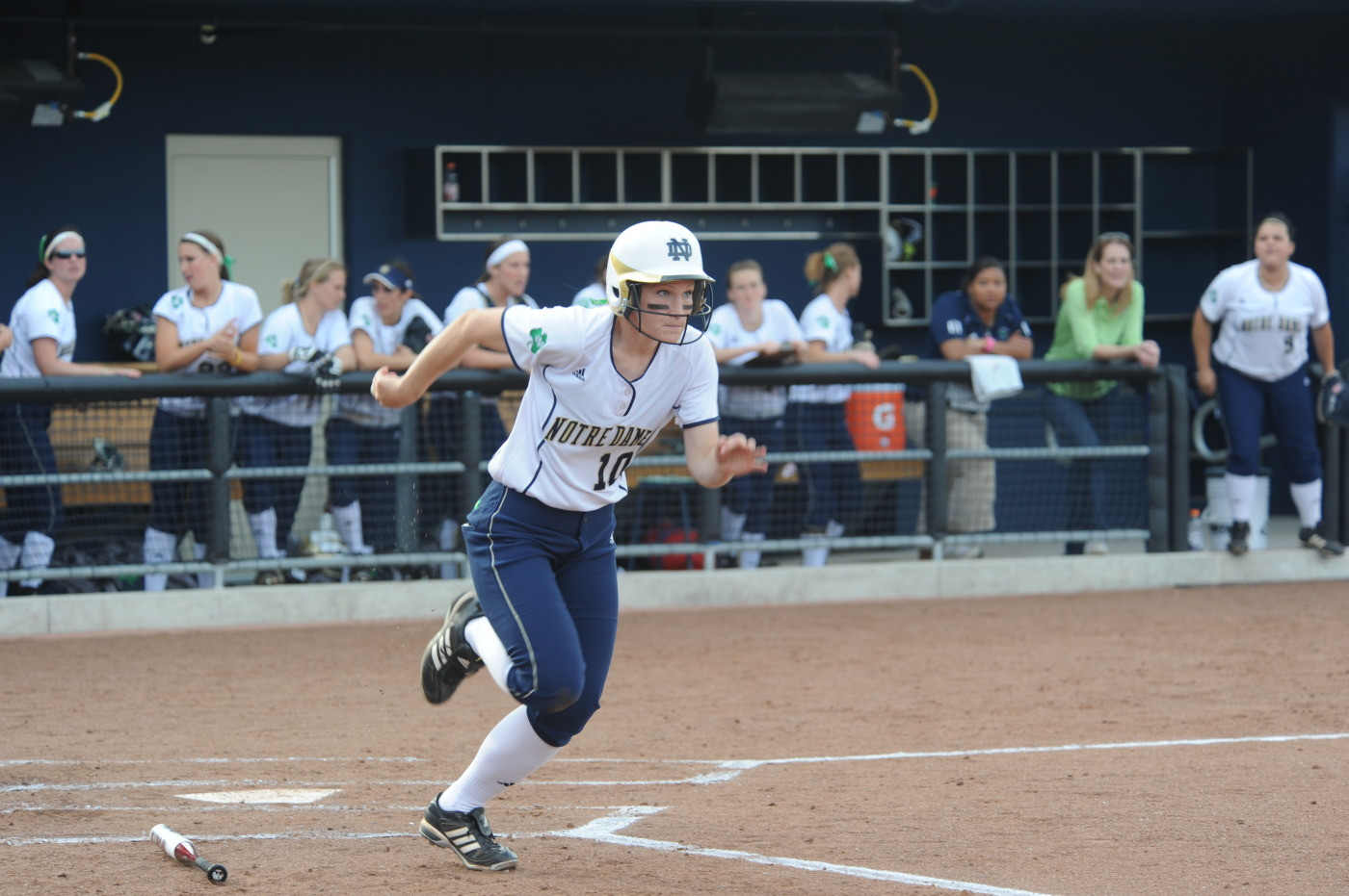Christine Lux Carries No. 24 Notre Dame With Pair Of Home Runs Against Georgetown Christine Lux had the third two-home run game of her career Wednesday.