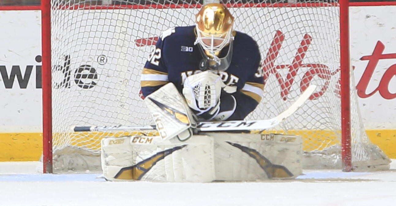 #3 Irish Drop Game One At #15 Wisconsin 3-0 IHM19-(ND)@OSU
