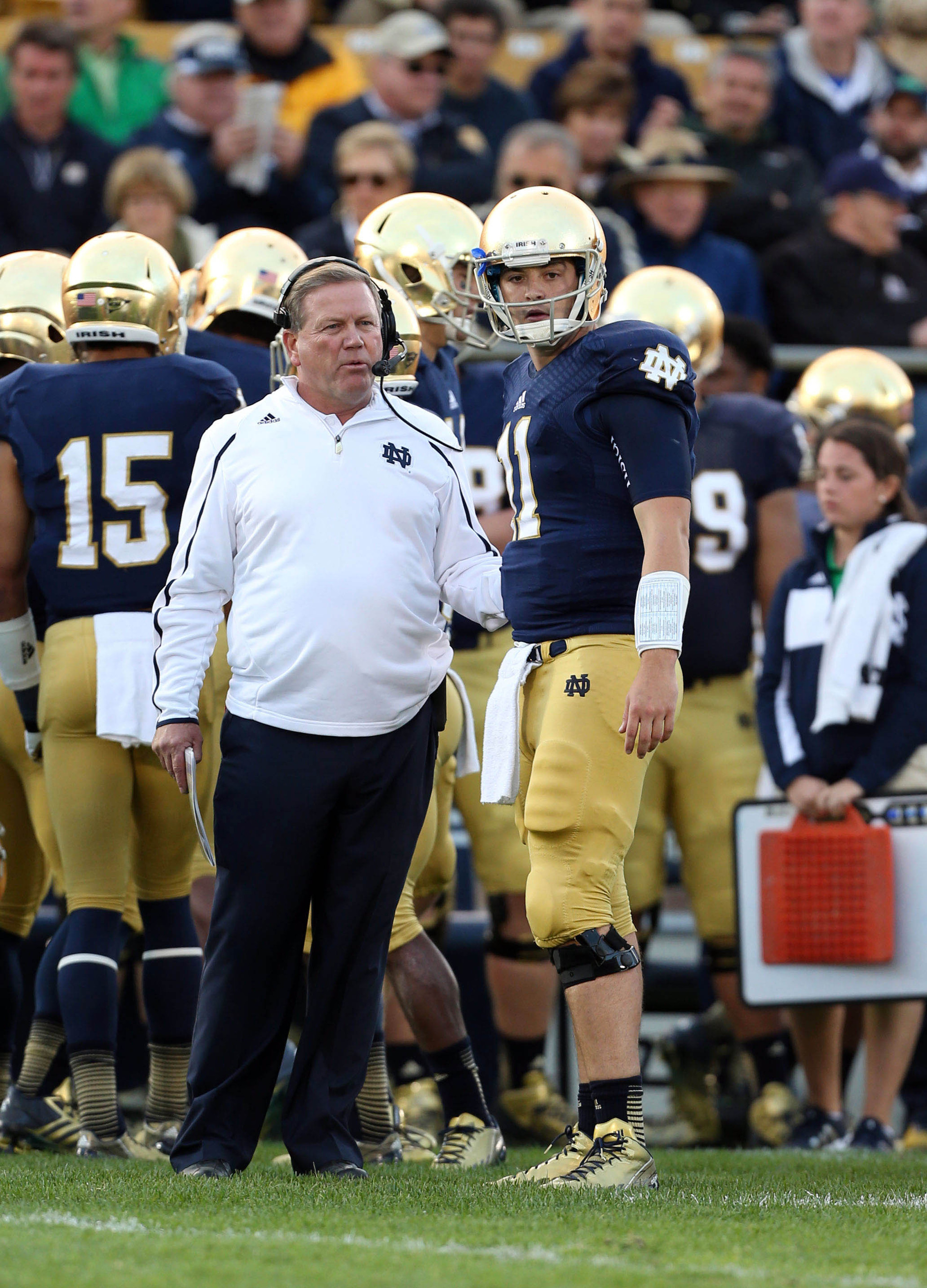 Brian Kelly Oklahoma Preview Press Conference Brian Kelly talks to quarterback Tommy Rees.