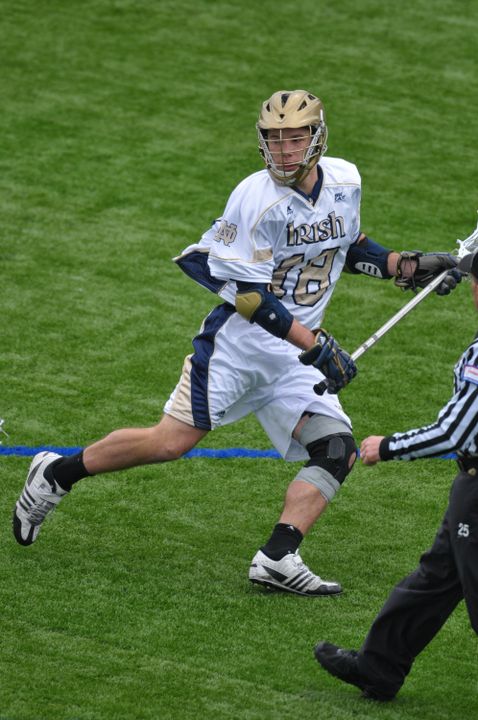 Sean Rogers scored a career-high four goals in Sunday's win over Rutgers.