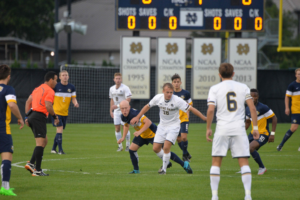 Notre Dame vs. Marquette, 9/29/15