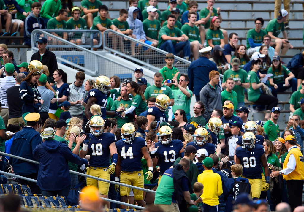 No. 14 Georgia Tech vs. No. 8 Notre Dame