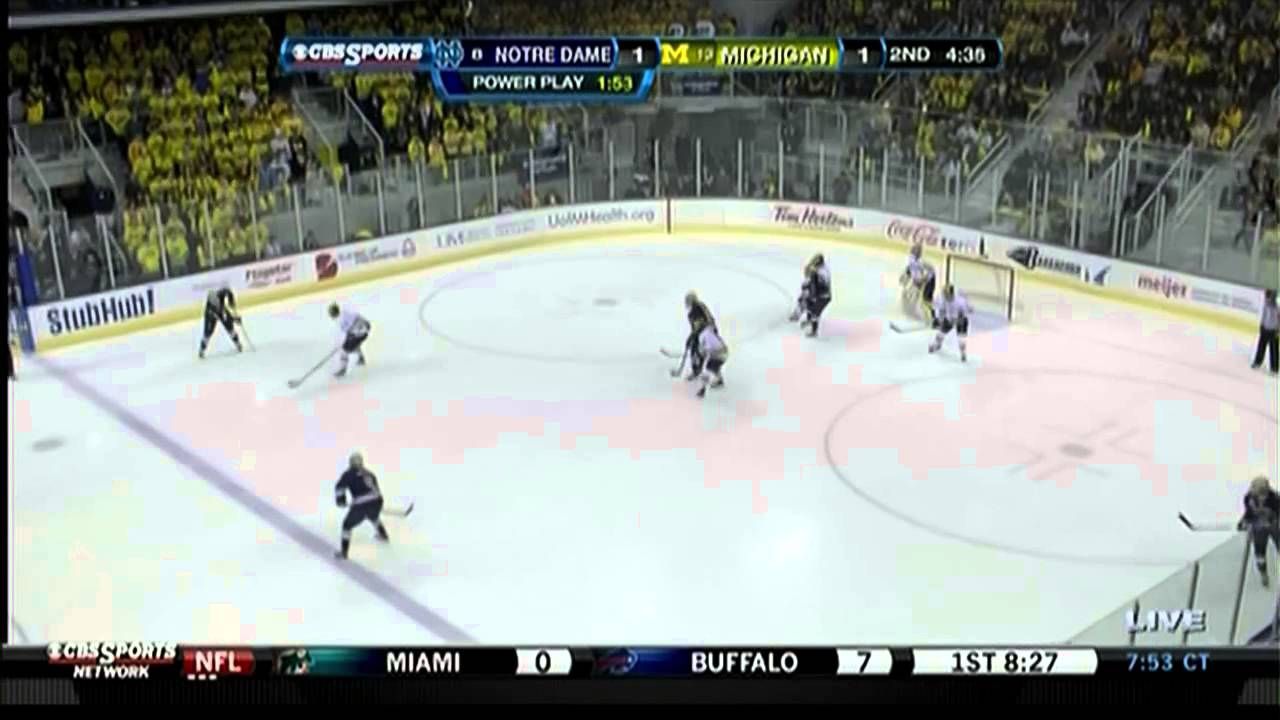 Victory In Ann Arbor - Notre Dame Hockey