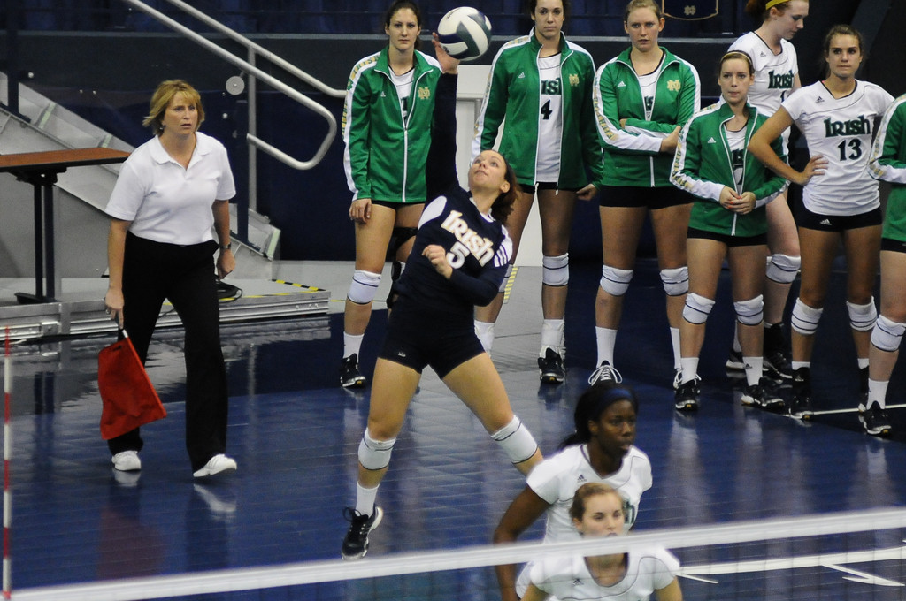 Notre Dame Women's Volleyball vs Syacuse 09-30-2012 Win (3-0)