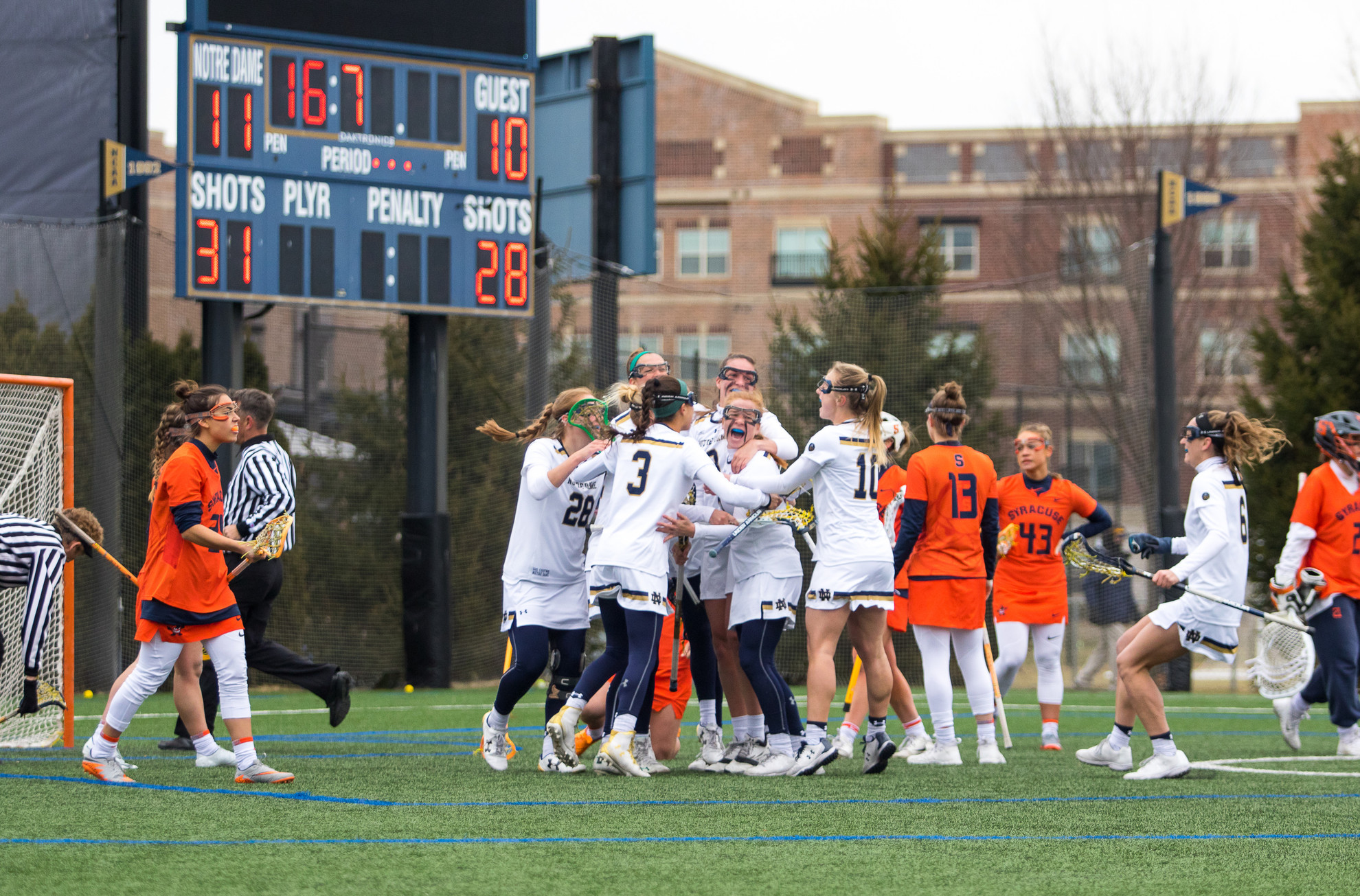 Irish Upset No. 7/9 Syracuse 11-10 in Overtime Irish Upset No. 7/9 Syracuse 11-10 in Overtime