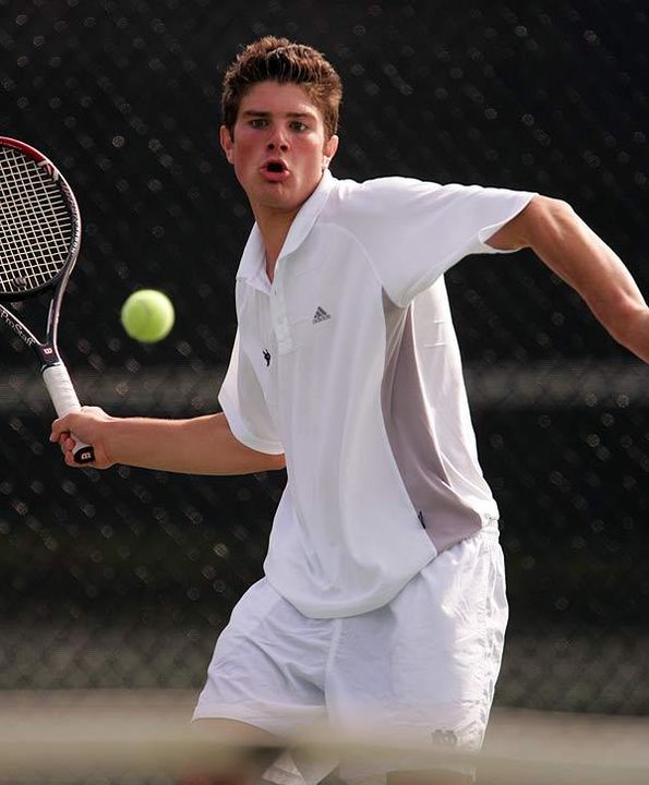 Junior Stephen Bass is the fifth Notre Dame player to reach the semifinals of the ITA Midwest Championships on multiple occasions.