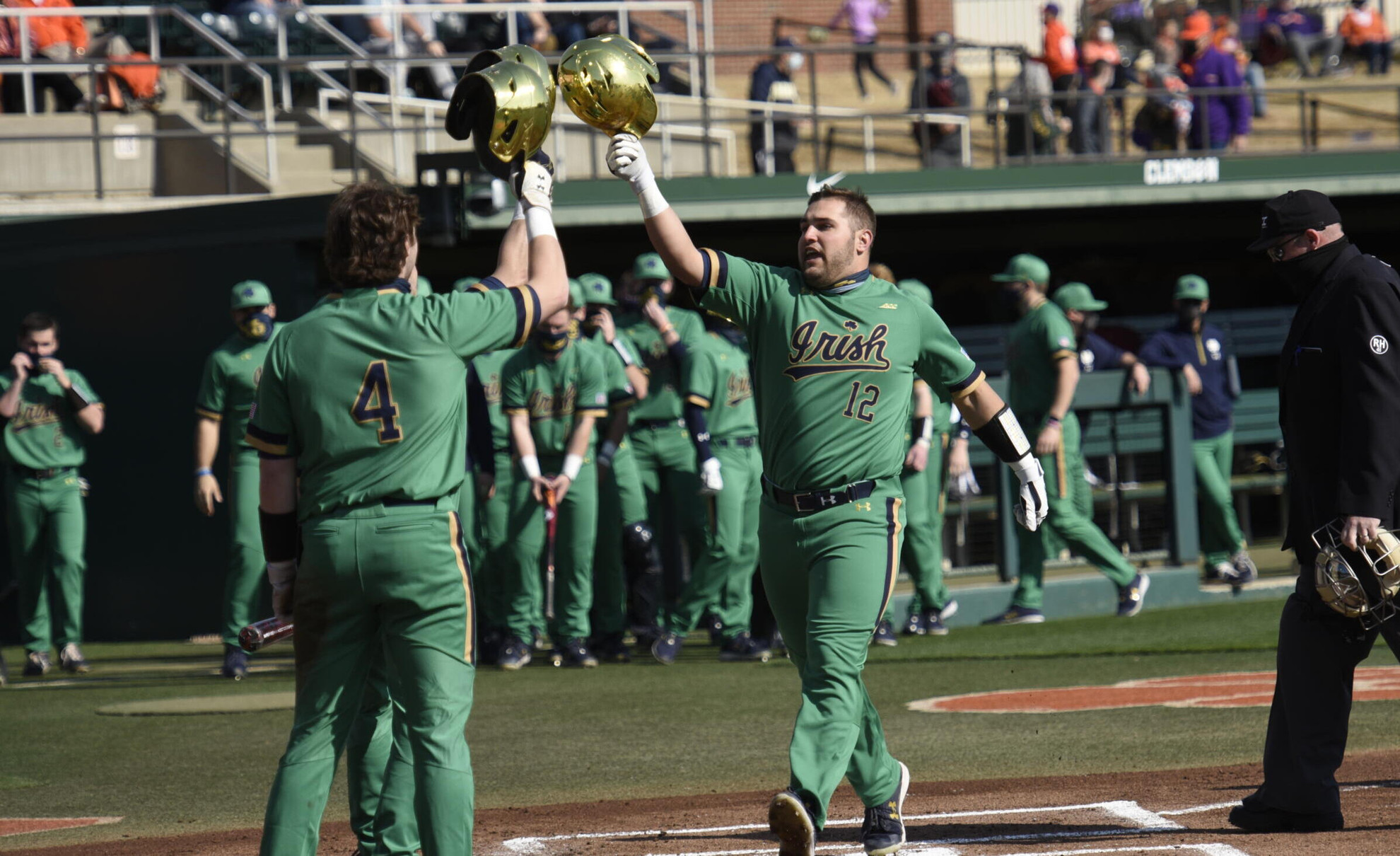 Kavadas, Bertrand Lead Irish Over Clemson 3-1 Kavadas, Bertrand Lead Irish Over Clemson 3-1