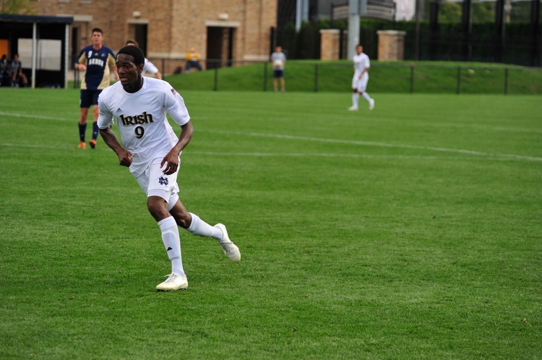 Senior forward Leon Brown and the Fighting Irish are ranked seventh in the NSCAA preseason poll.