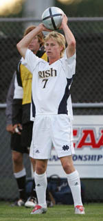 Fighting Irish To Wrap Up Regular Season With Two Crucial Matches At Home Ian Etherington and the Fighting Irish have already clinched a spot in the 2005 BIG EAST Championship, which begins next week.