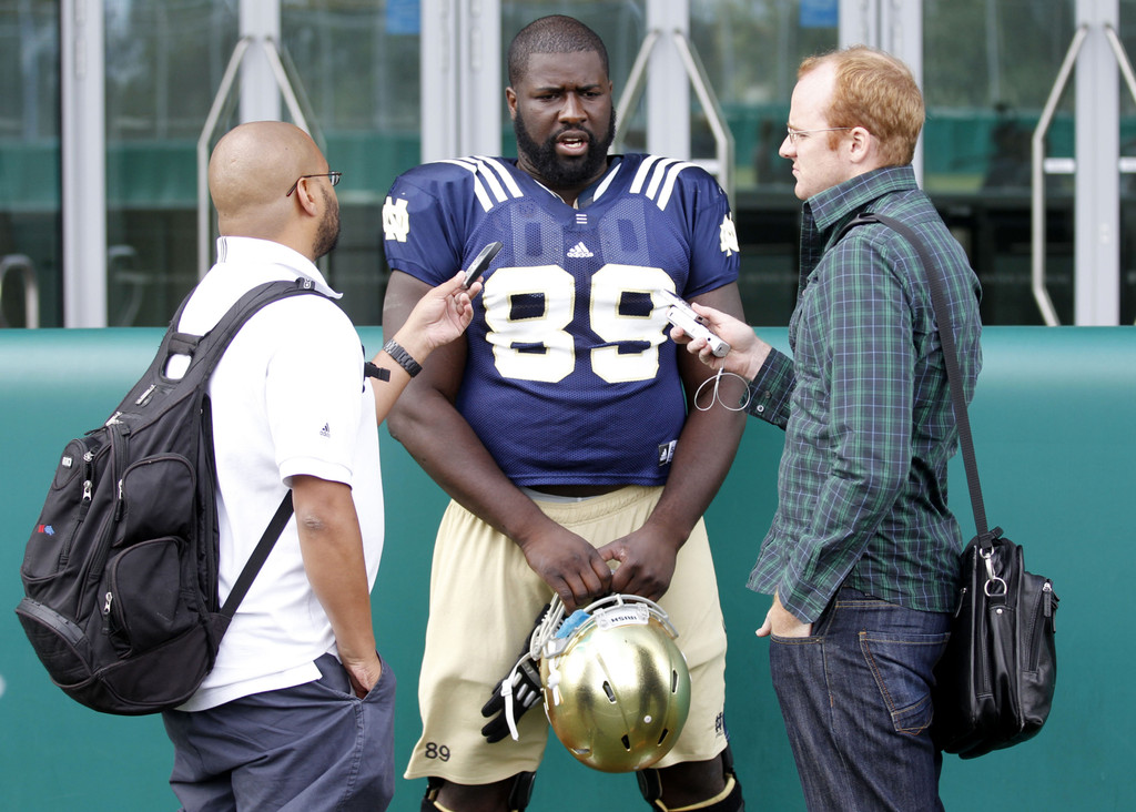 Notre Dame Pounds Navy 50-10 in Dublin (AP)