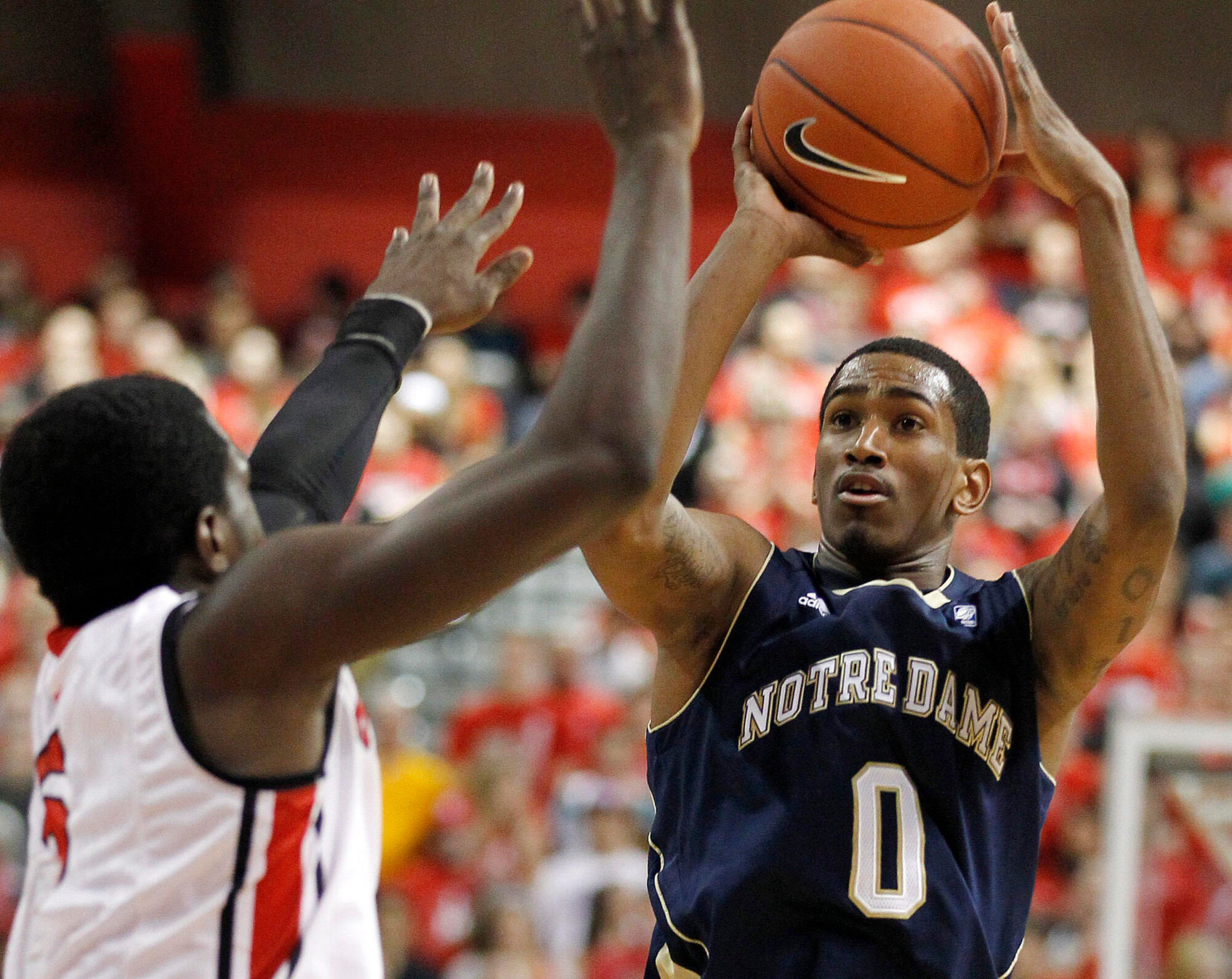 Irish Fall To Rutgers, 65-58 Notre Dame Rutgers Basketball
