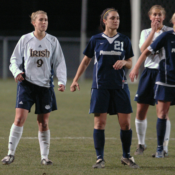 Notre Dame Women's Soccer vs. Penn State (NCAA quarterfinals; Nov. 24, 2006)
