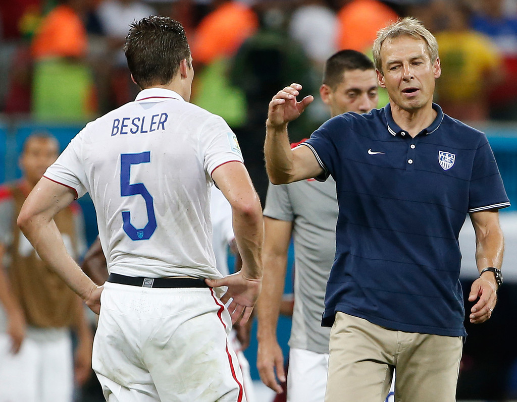 Matt Besler at the FIFA World Cup (USATSI)