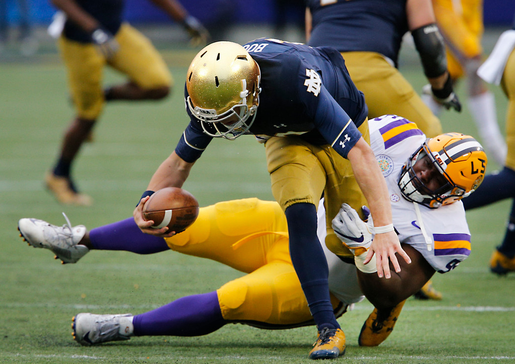 Notre Dame vs. LSU (USATSI)