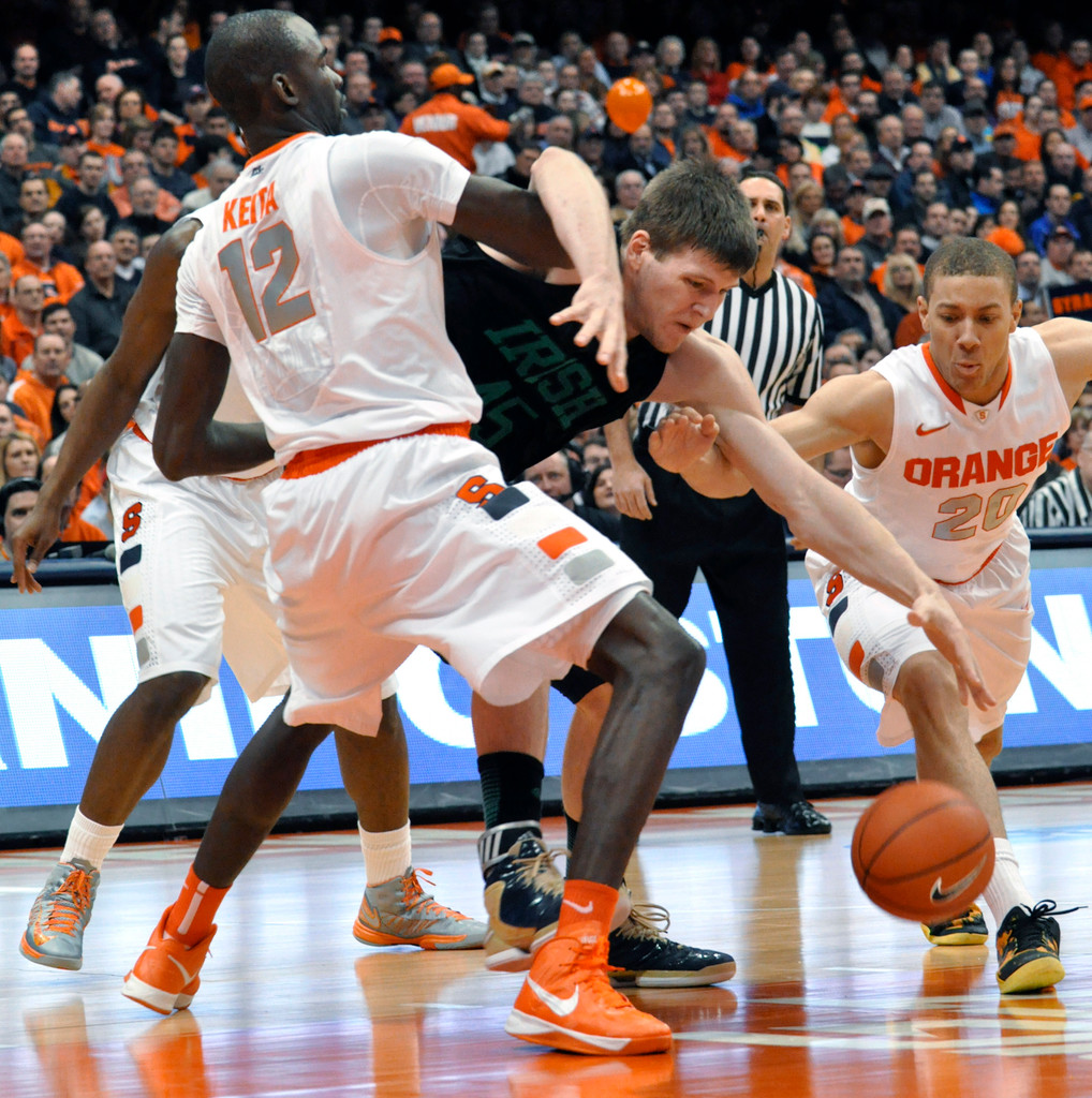 No. 25 Notre Dame Falls To No. 9 Syracuse, 63-47 (AP)