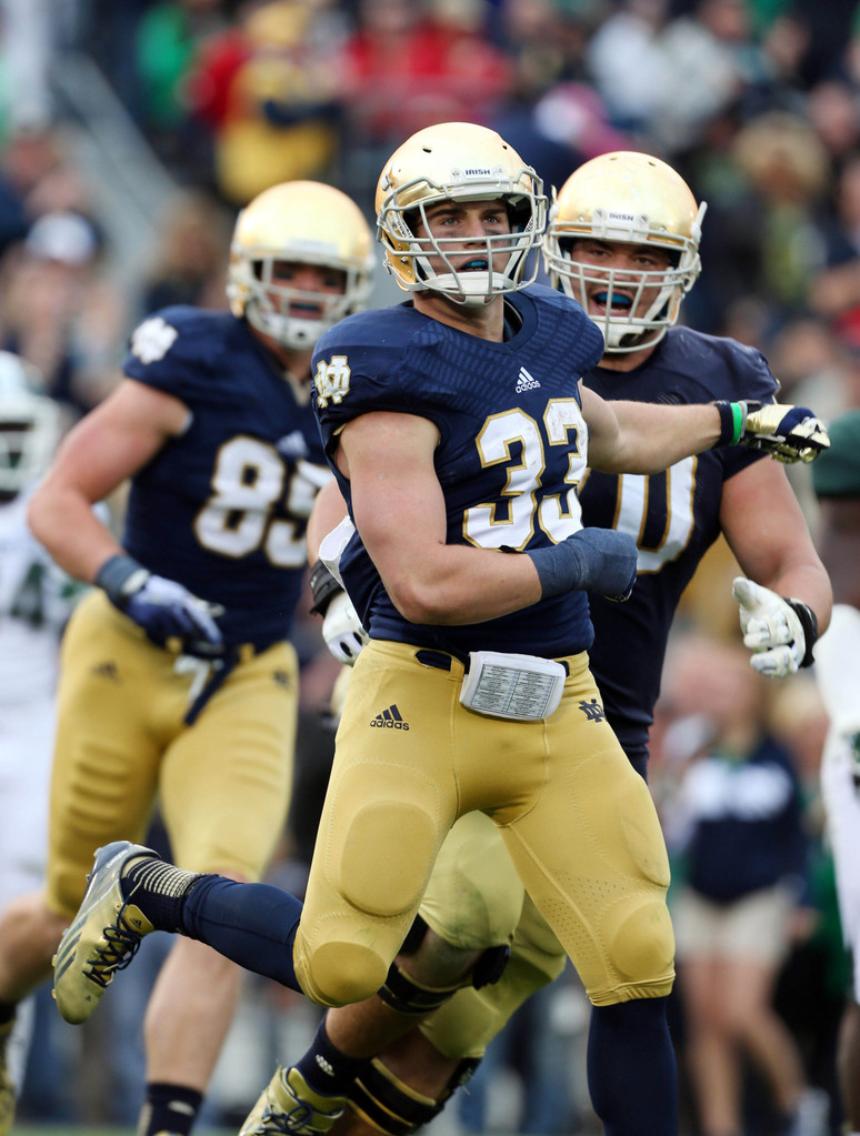 No. 22 Notre Dame vs. Michigan State (USATSI)