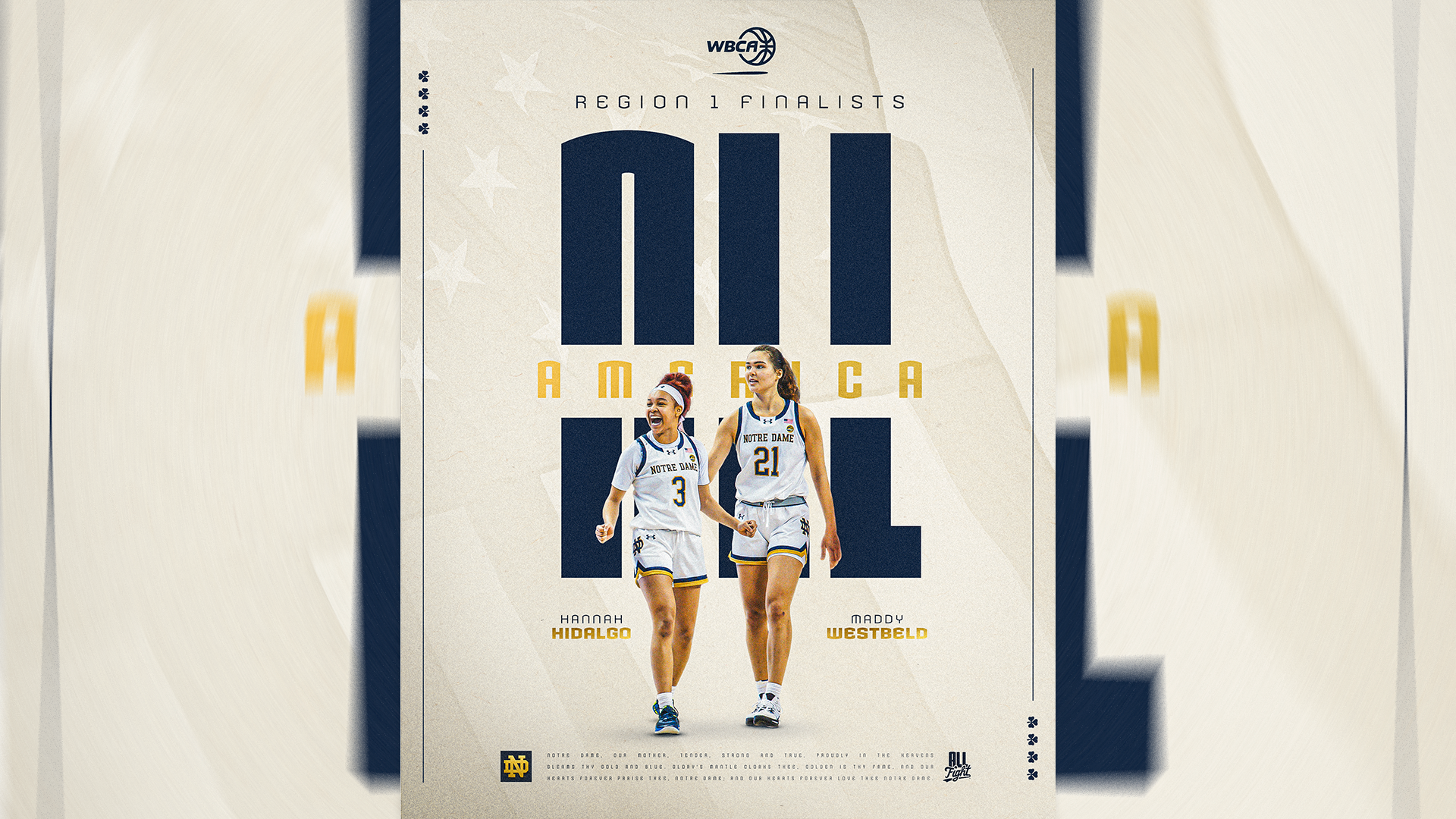 Hidalgo, Westbeld Named WBCA Region 1 All-America Finalists Hidalgo, Westbeld Named WBCA Region 1 All-America Finalists