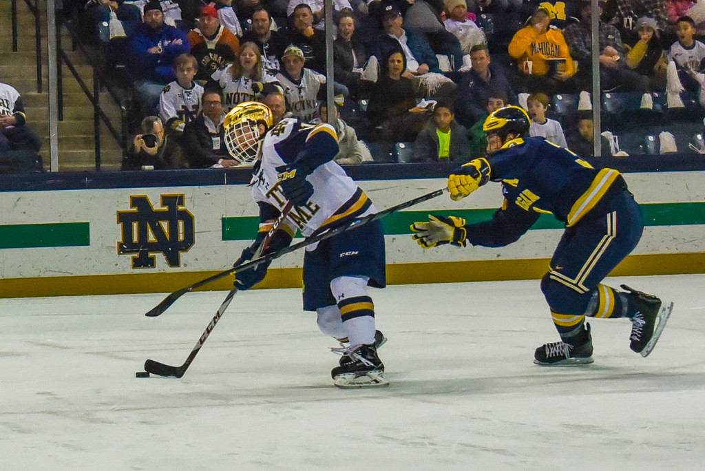 No. 1 Notre Dame Hockey vs. Michigan, Game 3