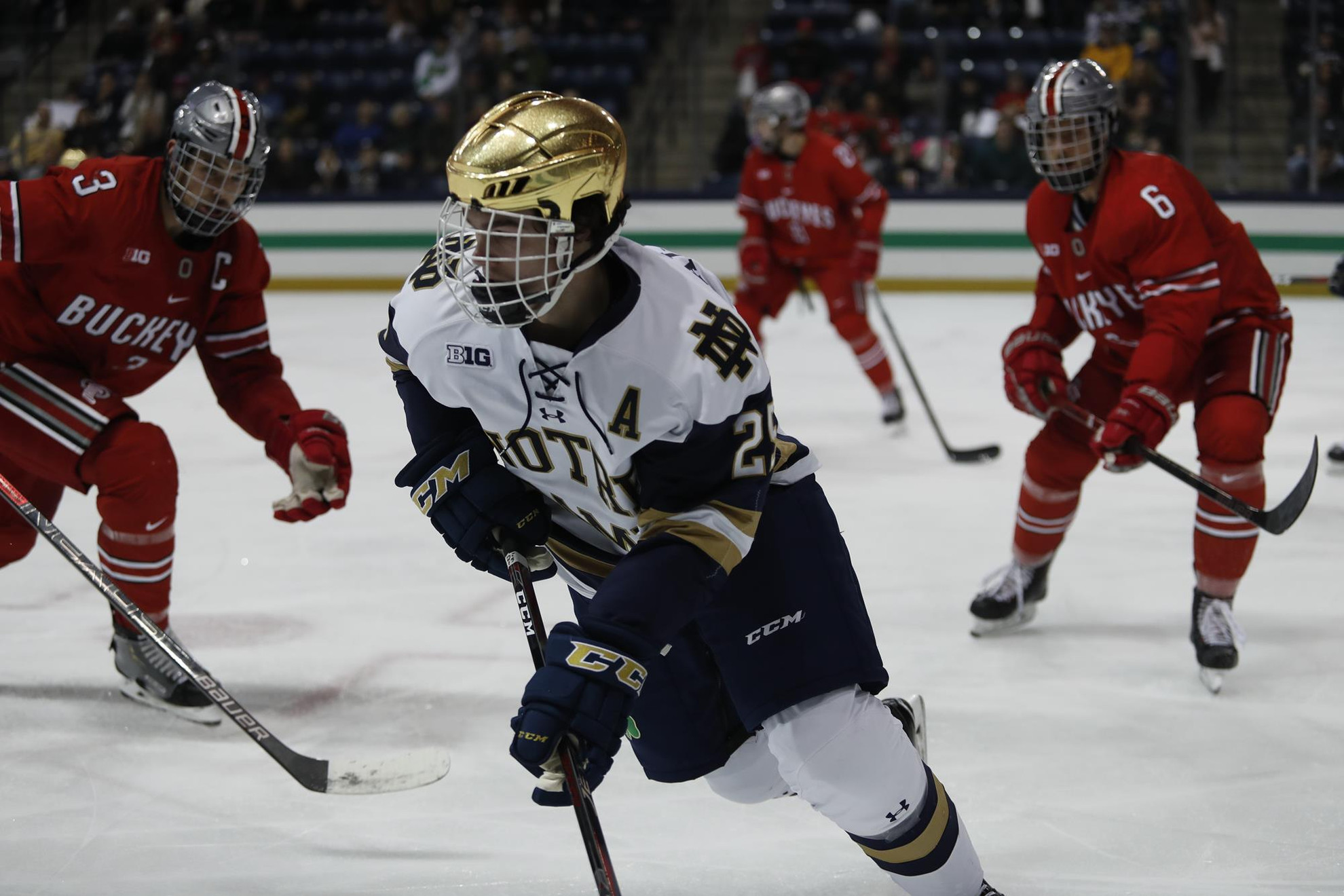 #11/13 Irish Travel To Ohio State For B1G Weekend Series Malmquist vs OSU