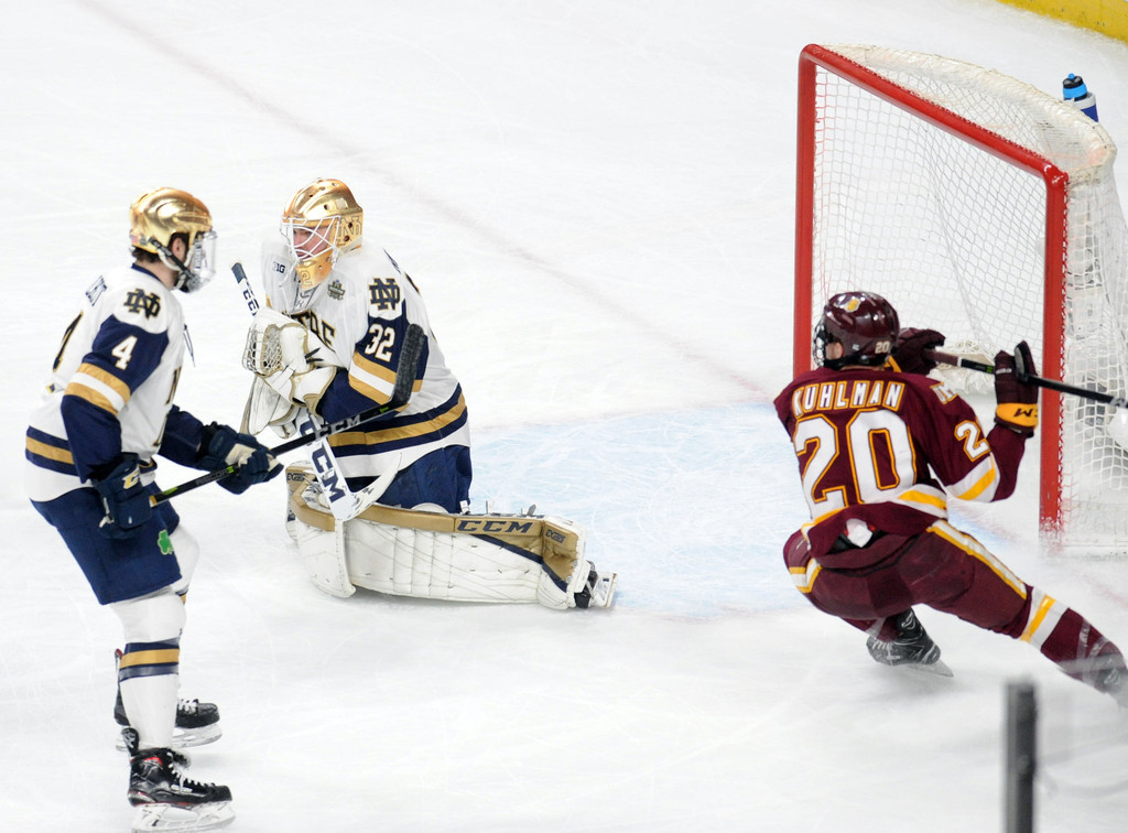 Notre Dame vs. Minnesota Duluth (USATSI)