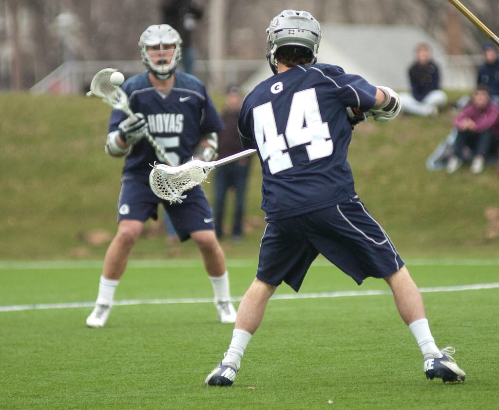 #4 Notre Dame Fighting Irish Men's Lacrosse vs Georgetown Hoyas on 04-14-2013
