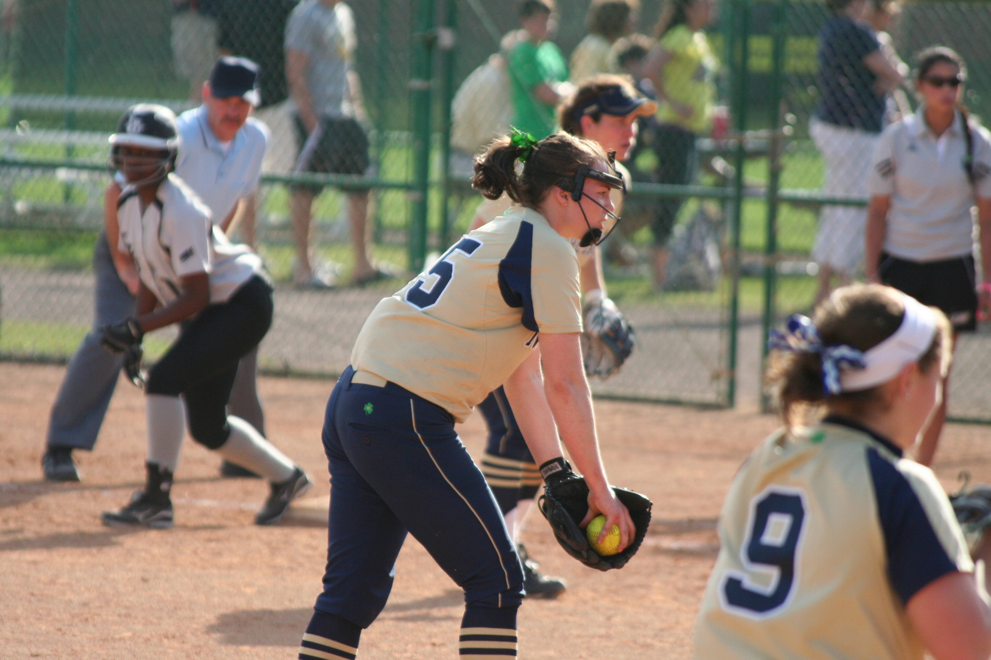 Irish And Blue Demons To Meet For Three-Game League Series Junior Jackie Bowe