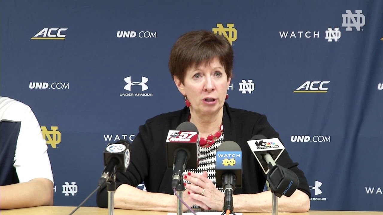 Muffet McGraw Post-Game Press Conference - Florida State