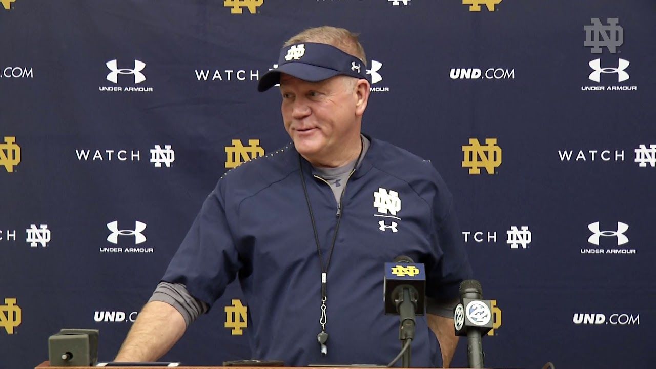 @NDFootball | Brian Kelly Spring Practice Press Conference (2019)