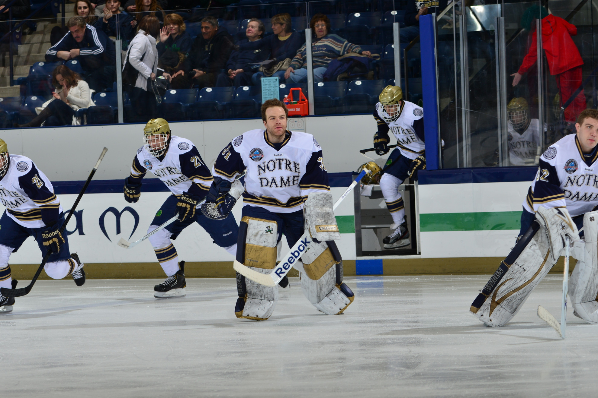 From Behind The Mask Follow senior goaltender Joe Rogers on the road this season when the Irish visit new places in Hockey East.