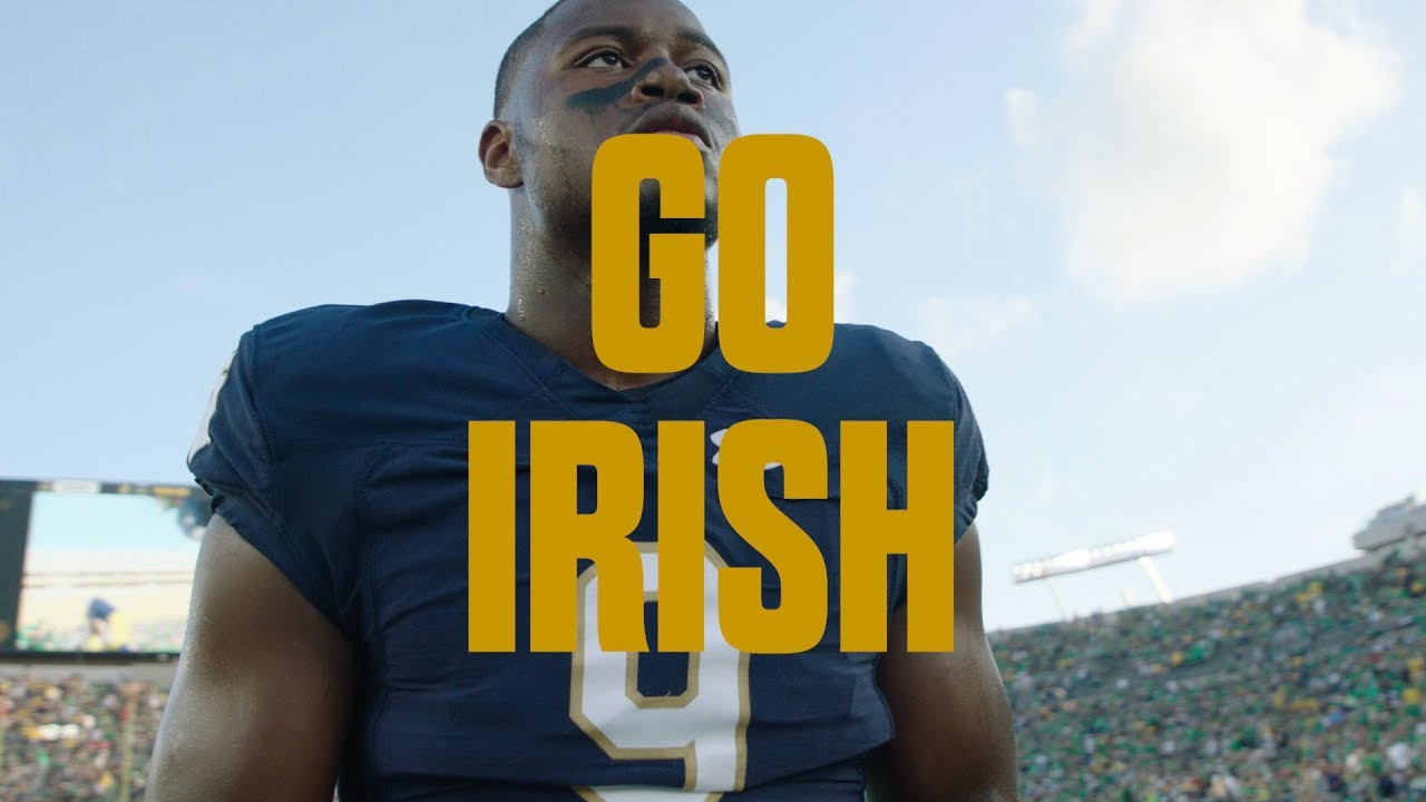 @NDFootball | Go Irish, Beat Cardinals (2018)