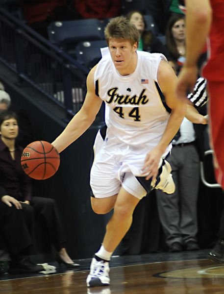 Luke Harangody is shooting 53.7 percent from the field and 90.9 percent from charity stripe.