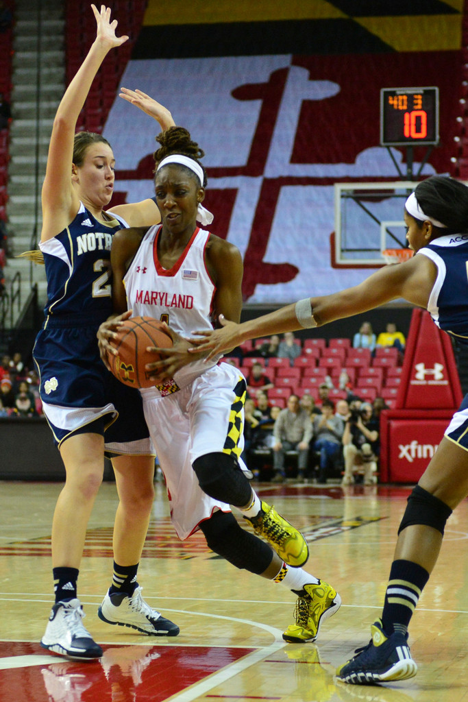 No. 2 Notre Dame at No. 8 Maryland