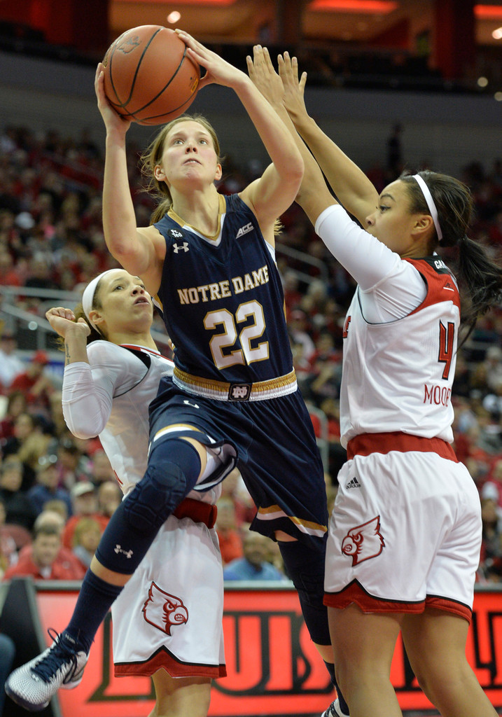 #3 Irish Rallies Past #13 Louisville, 66-61