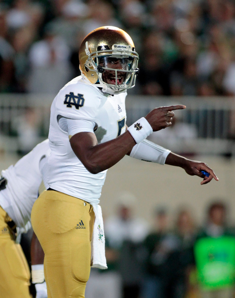 Irish Upset #10 Michigan State On The Road, 20-3 (AP)