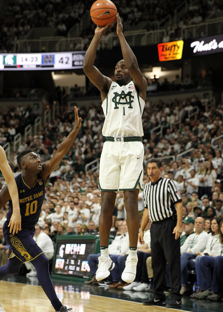 ND Men's Basketball at Michigan State (USATSI)
