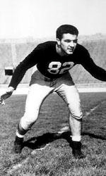 Members of the 1949 National Championship to Return Saturday Led by co-captain and Heisman Trophy winner Leon Hart, the 1949 Notre Dame football team finished with a perfect 10-0 record and averaged 36 points per game en route to its third national championship in four years.