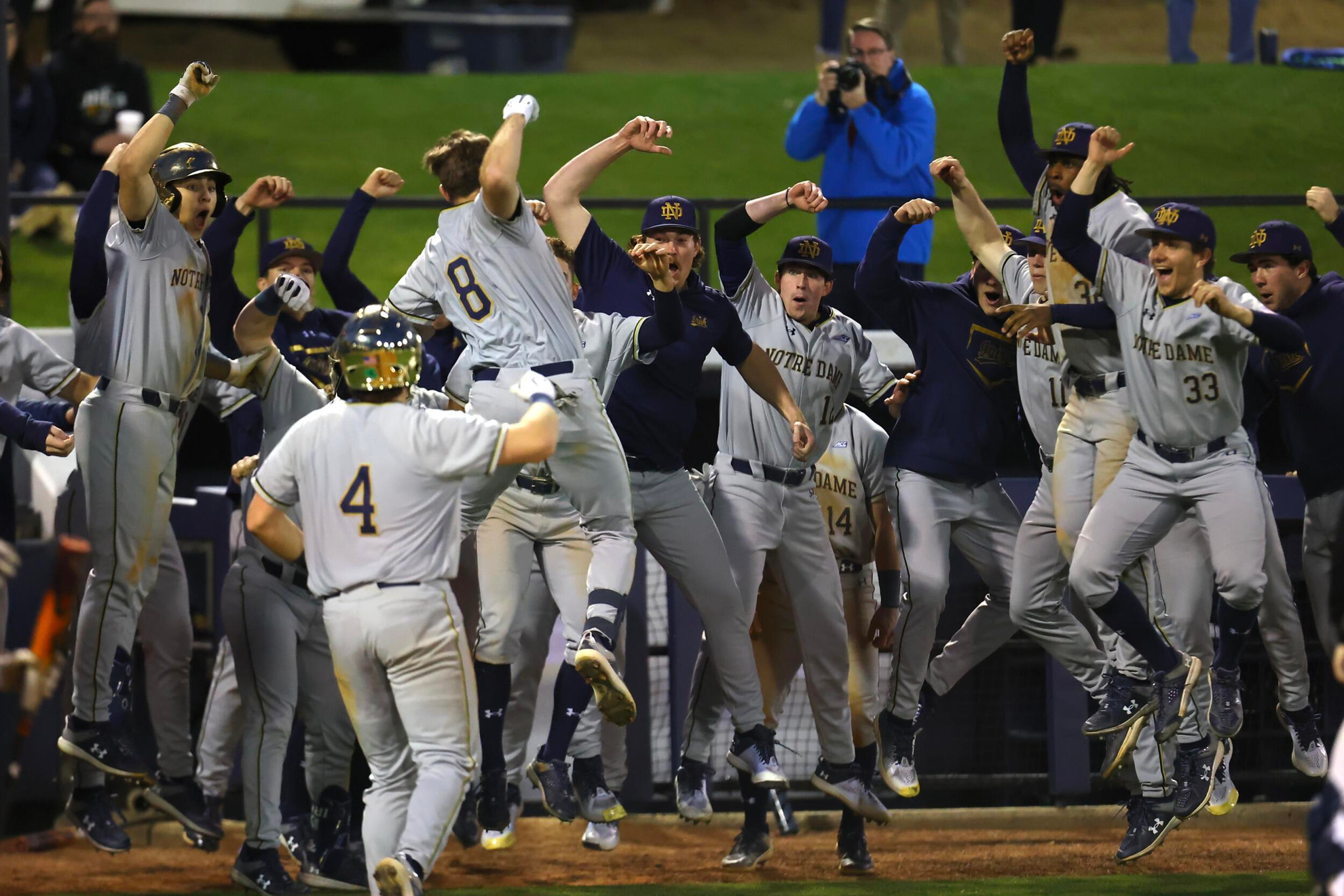 Notre Dame Takes Home Game One Win Over UNCG Notre Dame Takes Home Game One Win Over UNCG