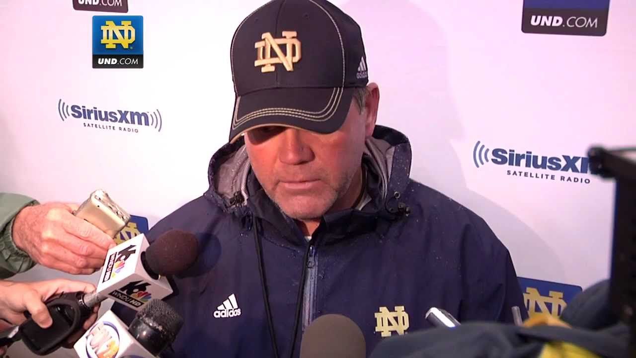 Brian Kelly - Post Practice Media Session - Sept. 14, 2011