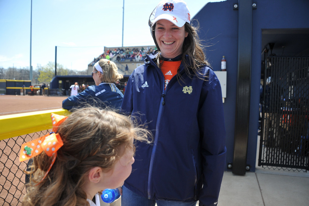 2014 Notre Dame Strikeout Cancer Doubleheader