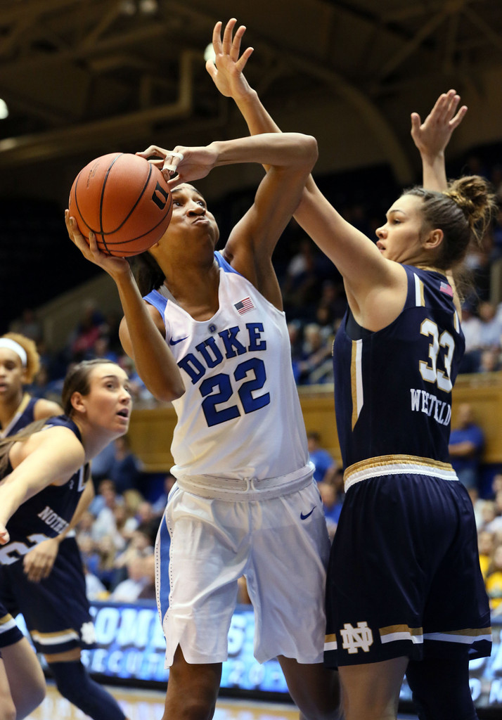 #3 Irish Holds Off Unranked Duke, 68-61