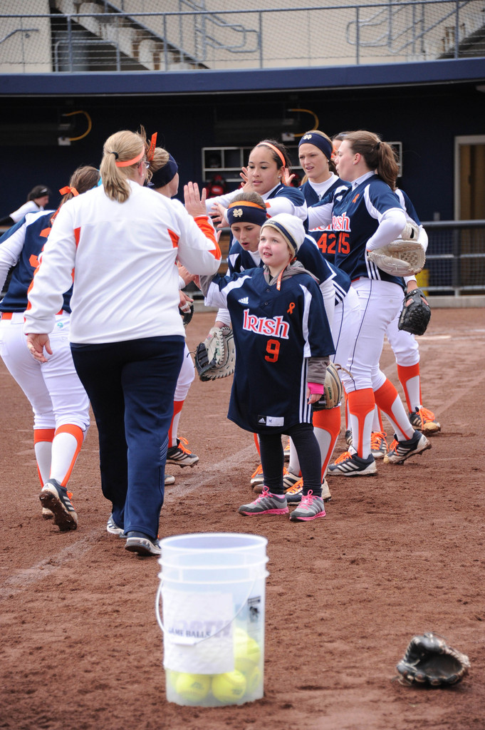 Notre Dame vs. Rutgers (Strikeout Cancer), 4-13-13 (Mike Bennett)