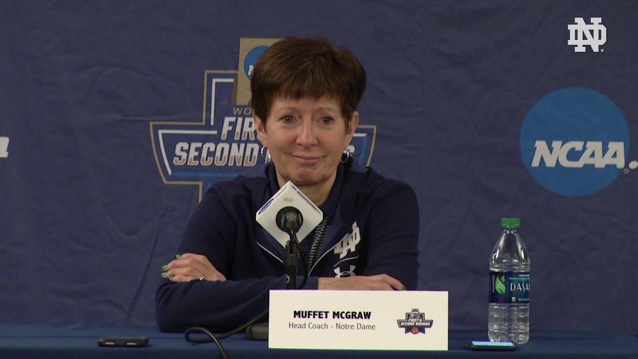 @ndwbb | Muffet McGraw Press Conference - NCAA Tournament Media Day 1 (2019)