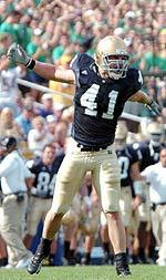 The Last Word… Mike Goolsby and the Irish know that each team on the schedule treats the Notre Dame game as a rivalry.